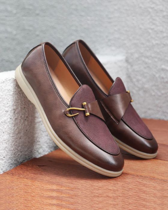 GIDEON | Mocassini Eleganti Effetto Suede