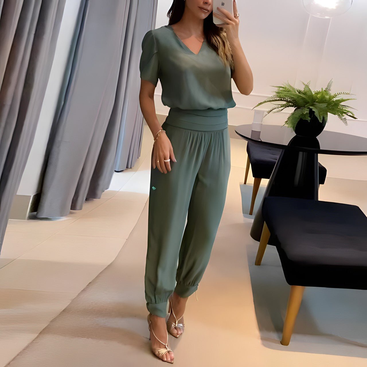 MARGOT | Set Blusa e Pantaloni per Stile Raffinato