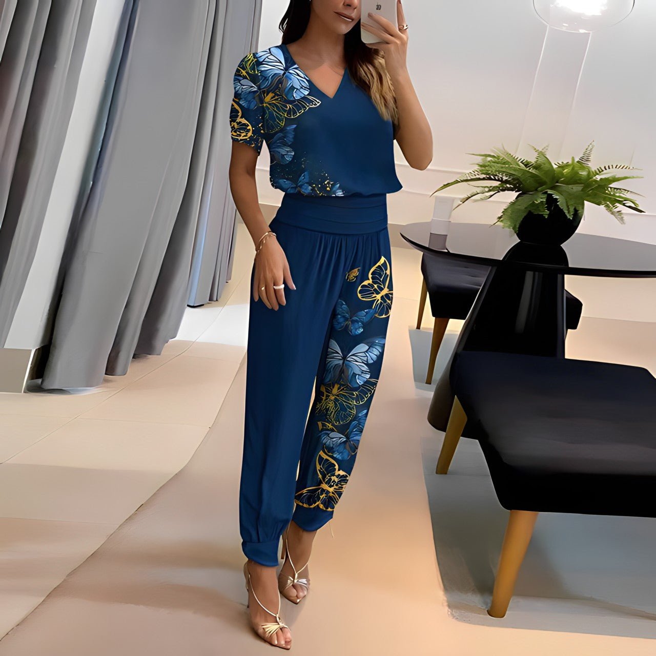 MARGOT | Set Blusa e Pantaloni per Stile Raffinato