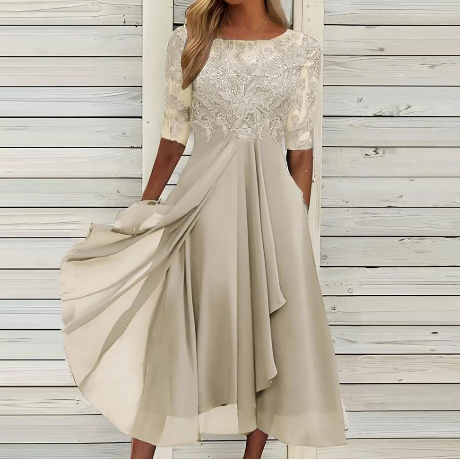 ELOISE | L’Abito in Pizzo che Incanta con Eleganza e Stile